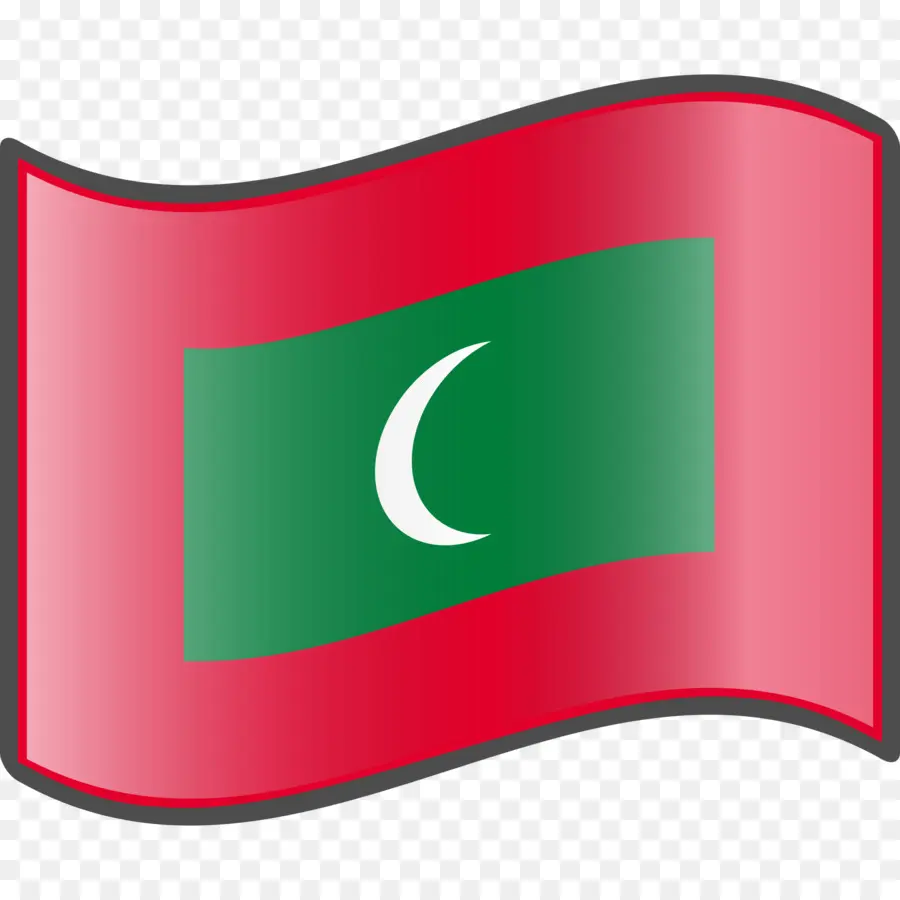 Maldivas，Bandera De Las Islas Maldivas PNG