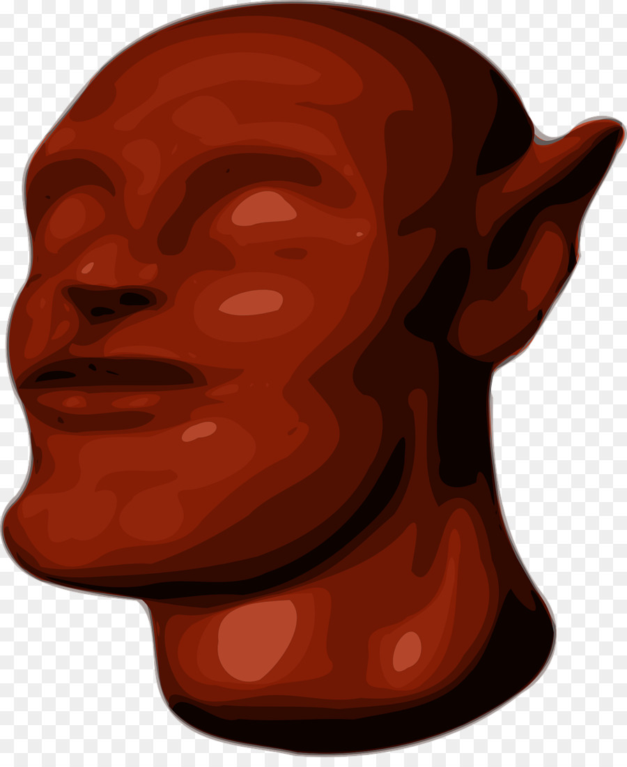 Cabeza Roja，Rostro PNG