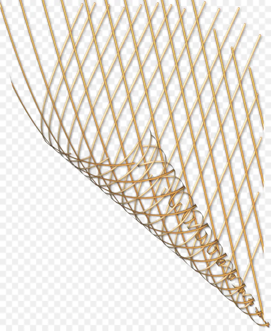 Malla De Alambre Dorado，Cable PNG