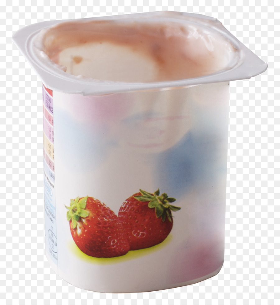 Yogur De Fresa，Lácteos PNG