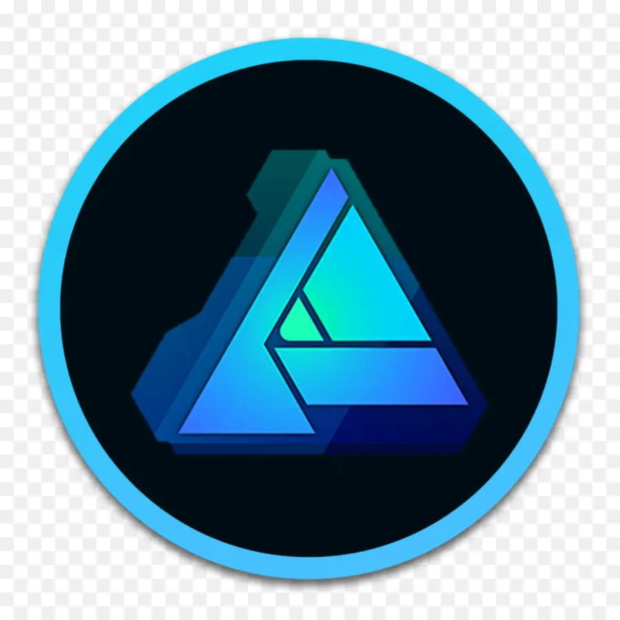 Logotipo Del Diseñador De Afinidad，Azul PNG