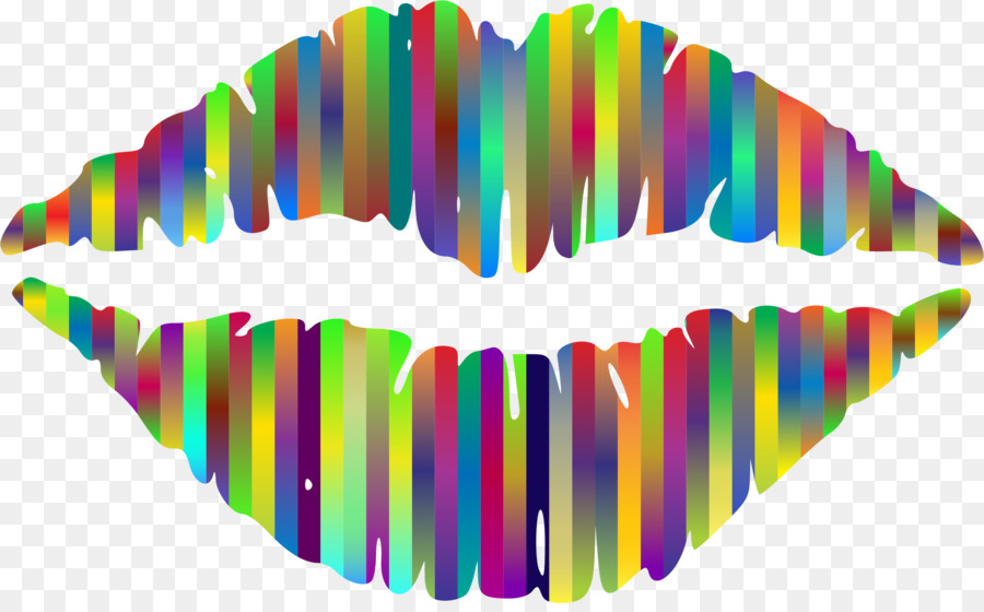 Labios Coloridos，Arcoíris PNG