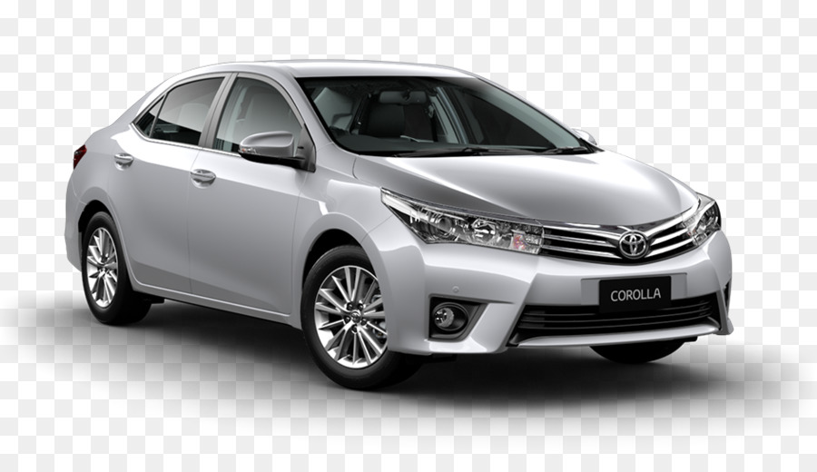 Toyota Corolla Plateado，Vehículo PNG