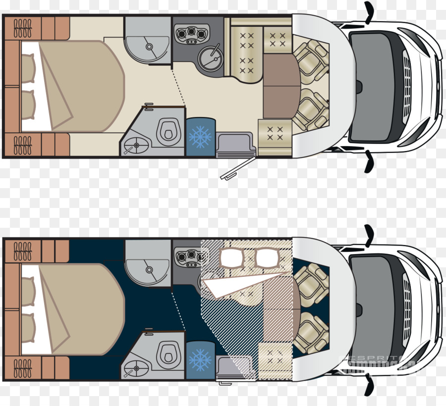 Autocaravanas，Cama PNG