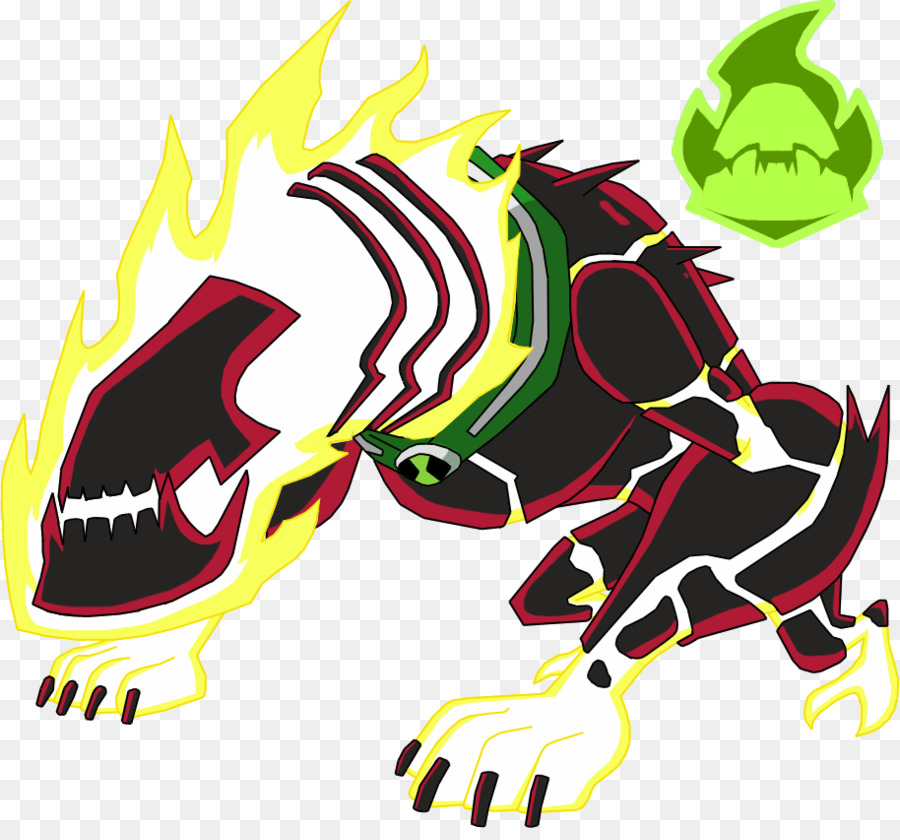 Criatura Alienígena，Fuego PNG