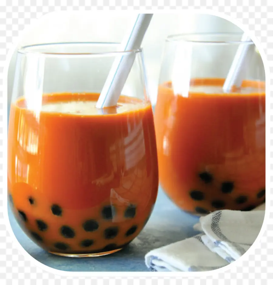 Tailandés De Té，Bubble Tea PNG