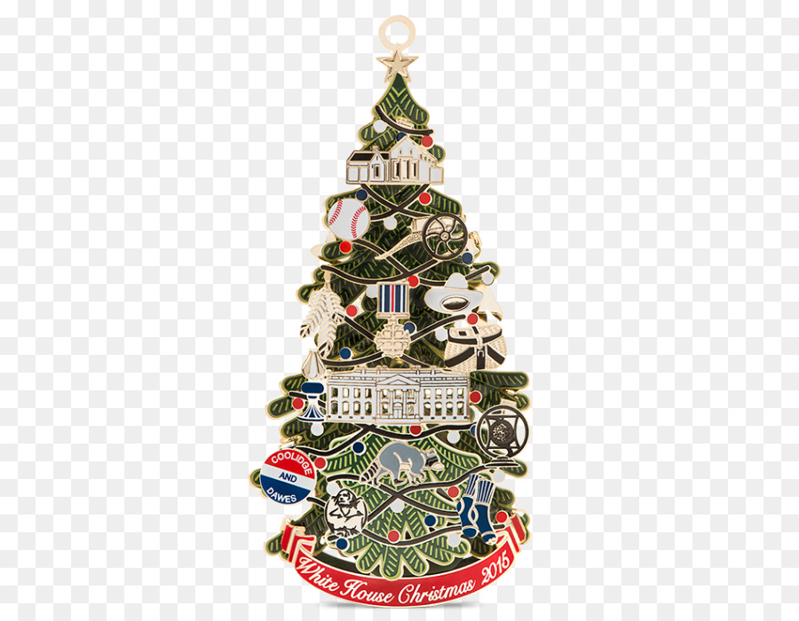 La Casa Blanca，árbol Nacional De Navidad PNG