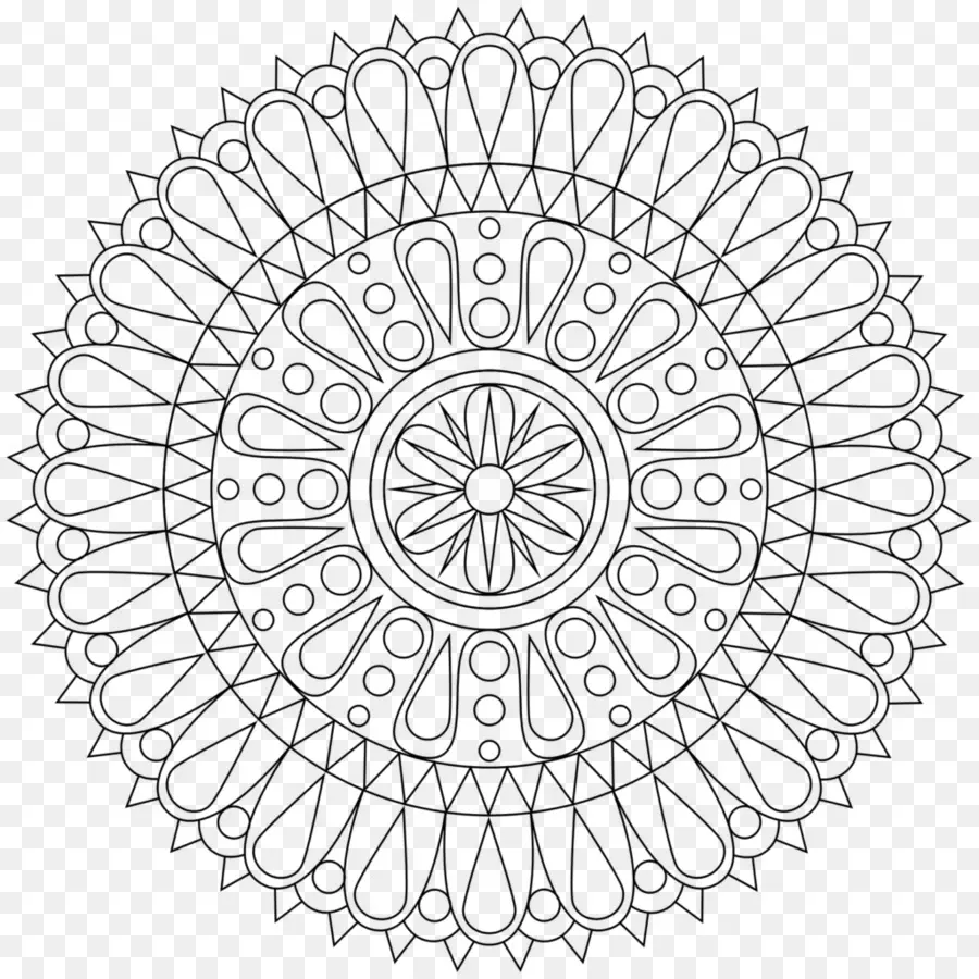 Mandala，Diseño PNG