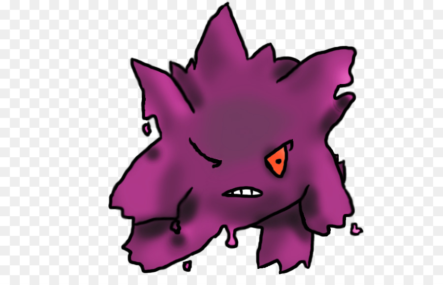 Gengar，Dibujo PNG