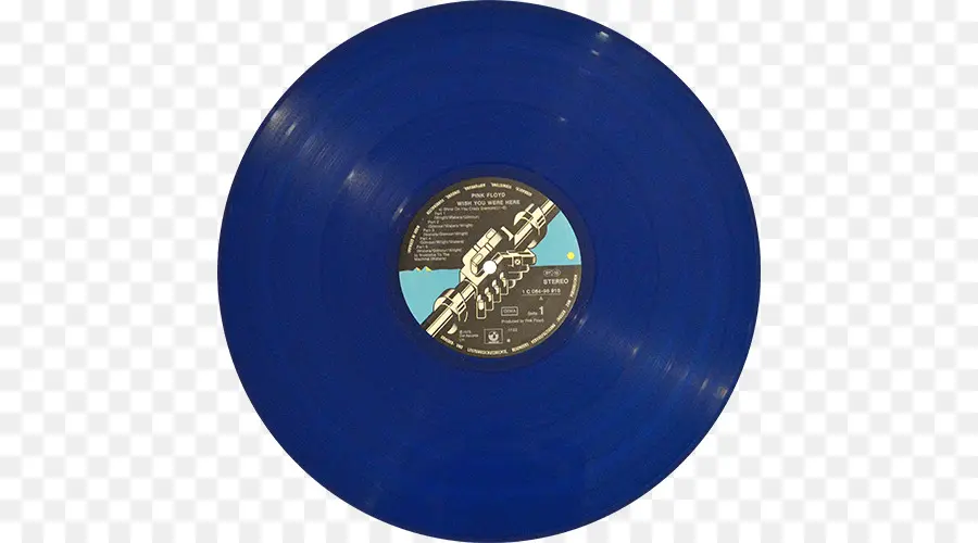 Disco De Vinilo Azul，Desct PNG