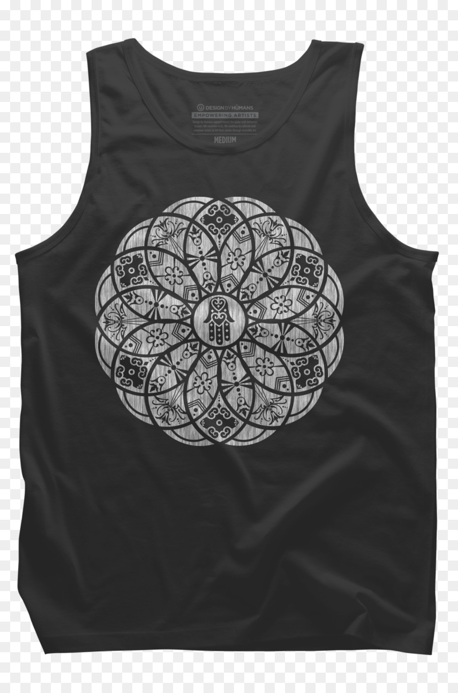 Camiseta，Mandala PNG