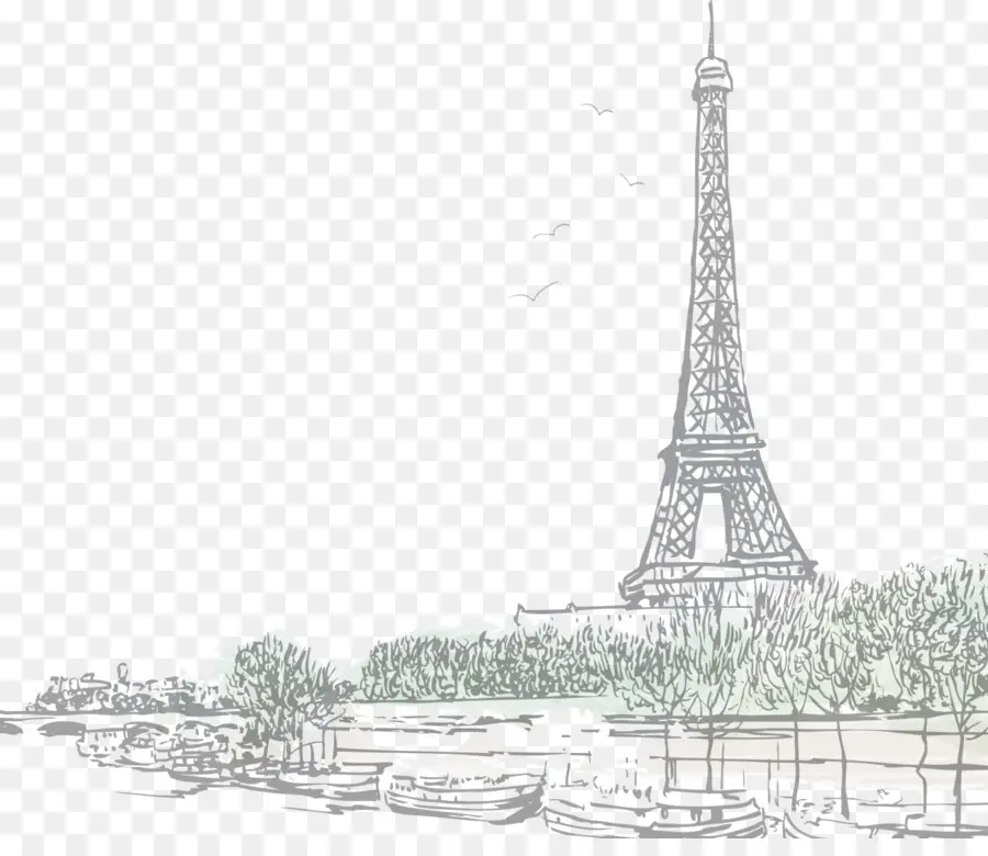 Torre Eiffel，París PNG