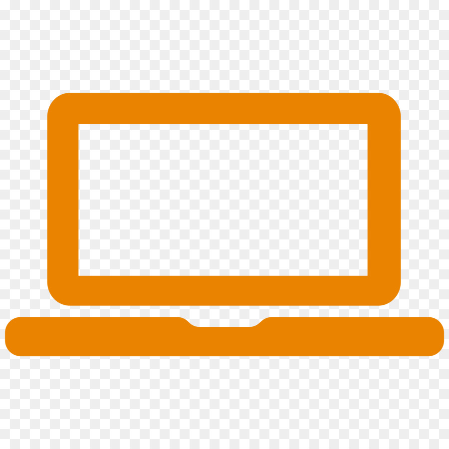 Computadora Portátil Naranja，Computadora PNG