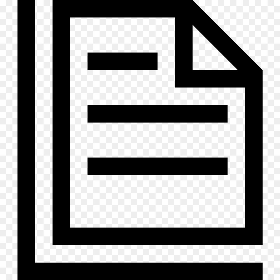 Icono De Documento，Papel PNG