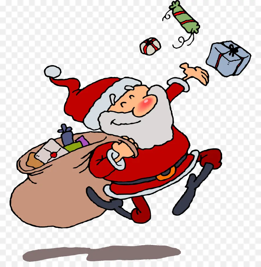 Santa Claus，Animación PNG