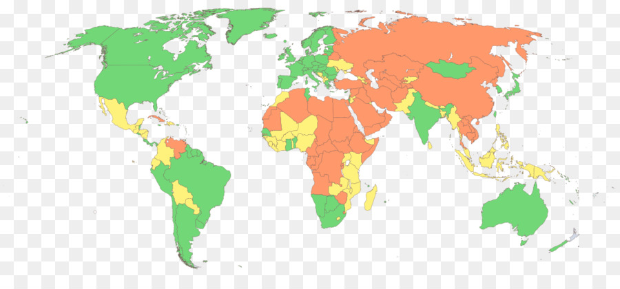 Mapa Del Mundo，Países PNG