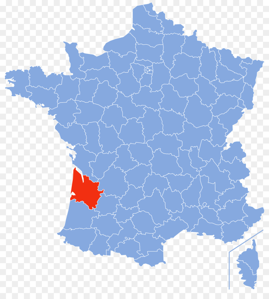 Mapa De Francia，País PNG