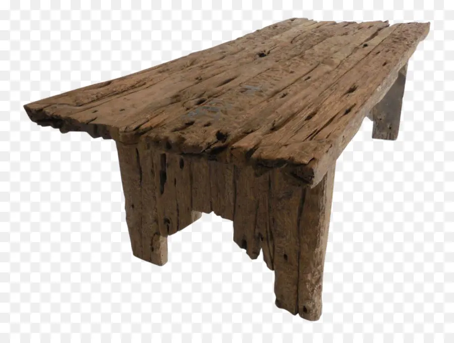 Mesa De Madera，Rústico PNG