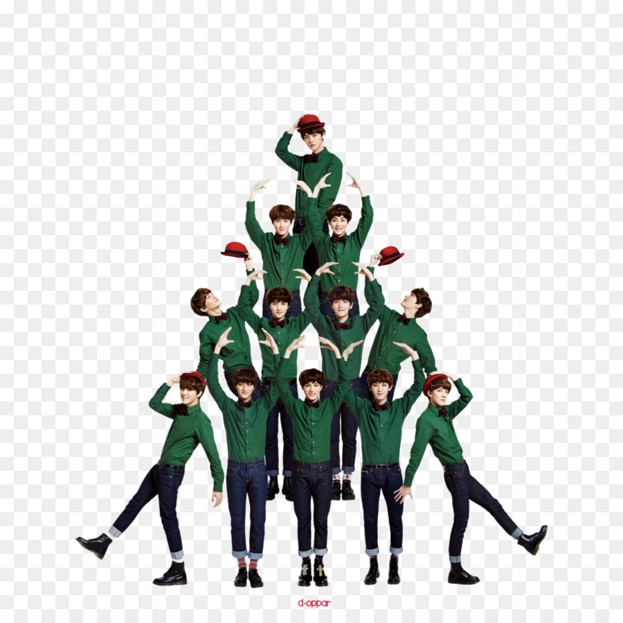 Árbol De Navidad Humano，Grupo PNG