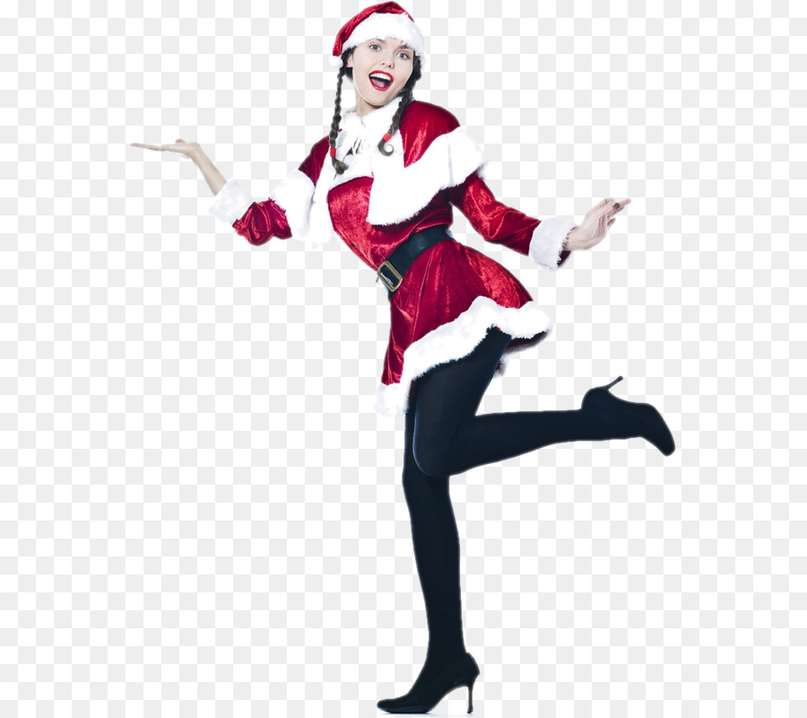 Disfraz De Papa Noel，Rojo PNG