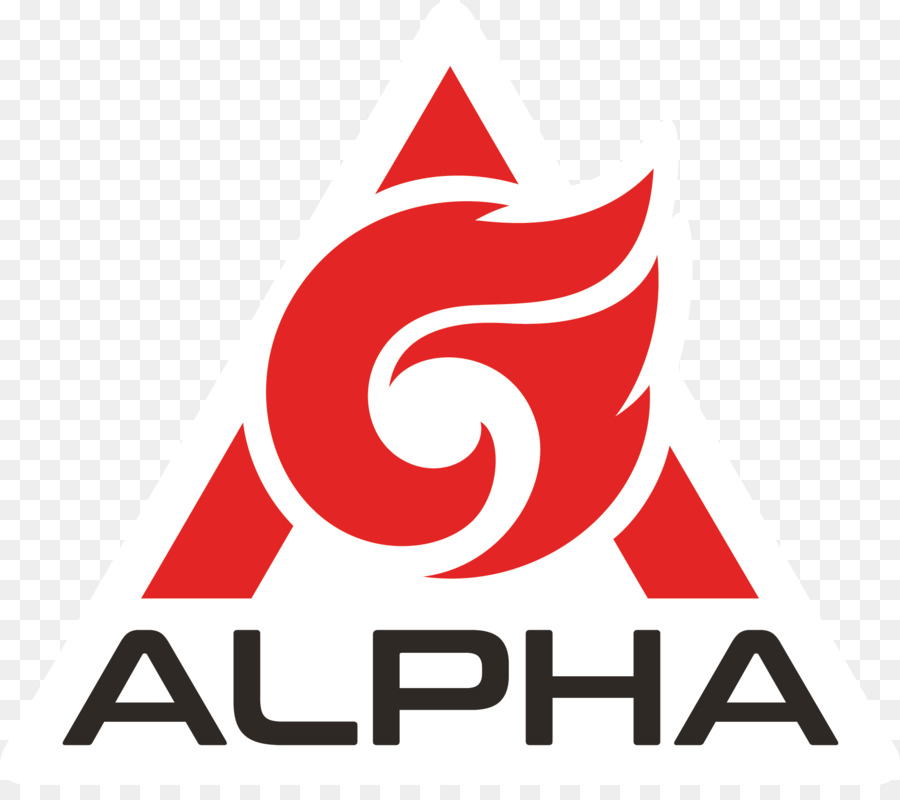 Logotipo Alfa，Rojo PNG