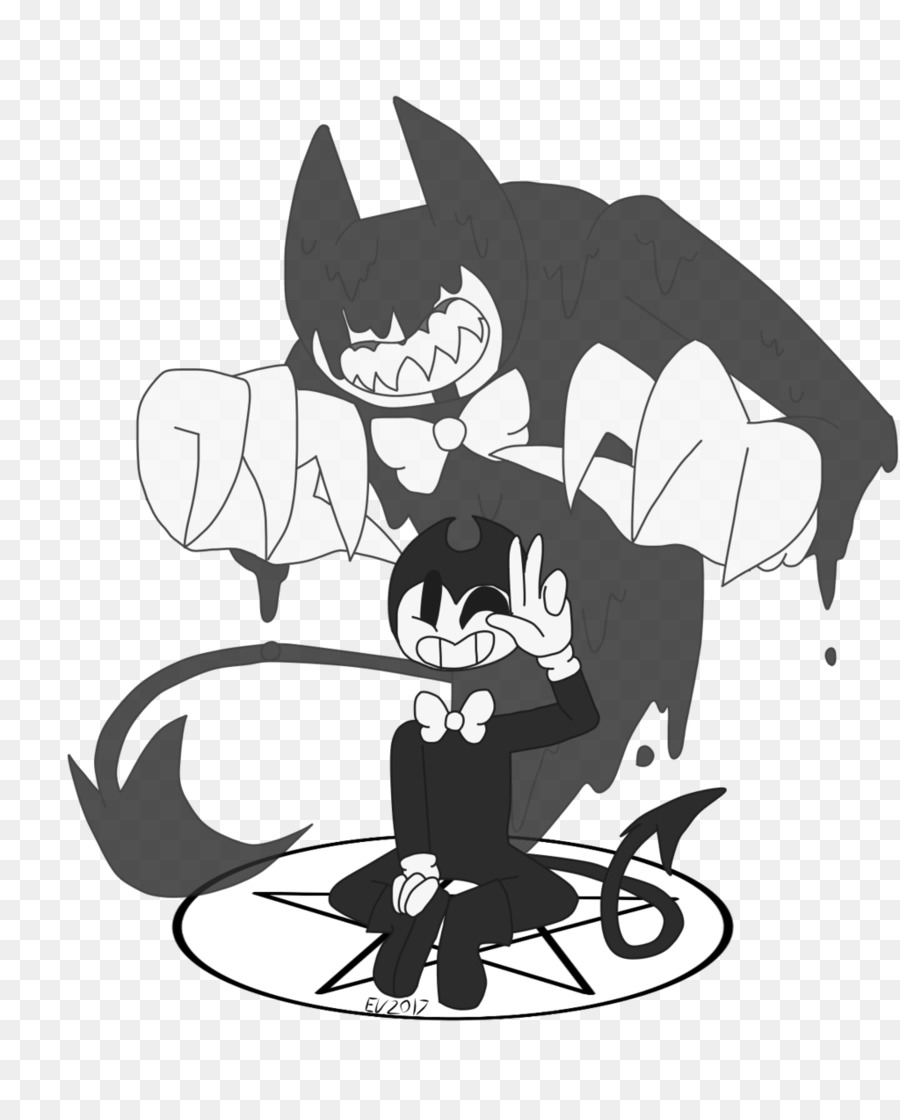 Gato，Bendy Y La Tinta De La Máquina PNG