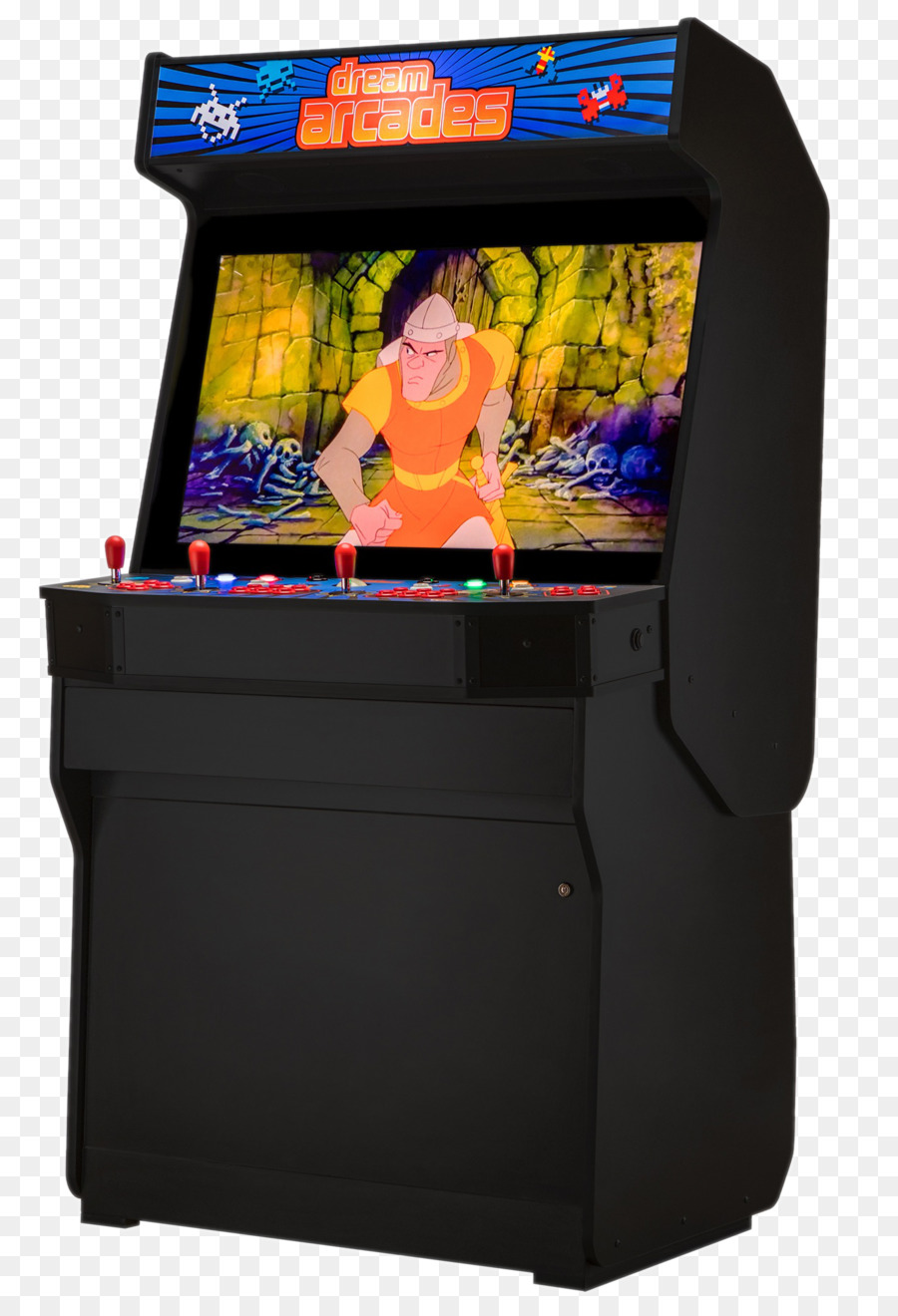 Arcade Cabinet，Mappy PNG