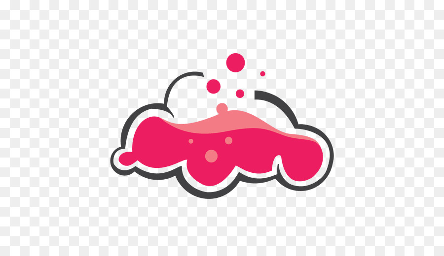 Nube Rosa，Burbujas PNG