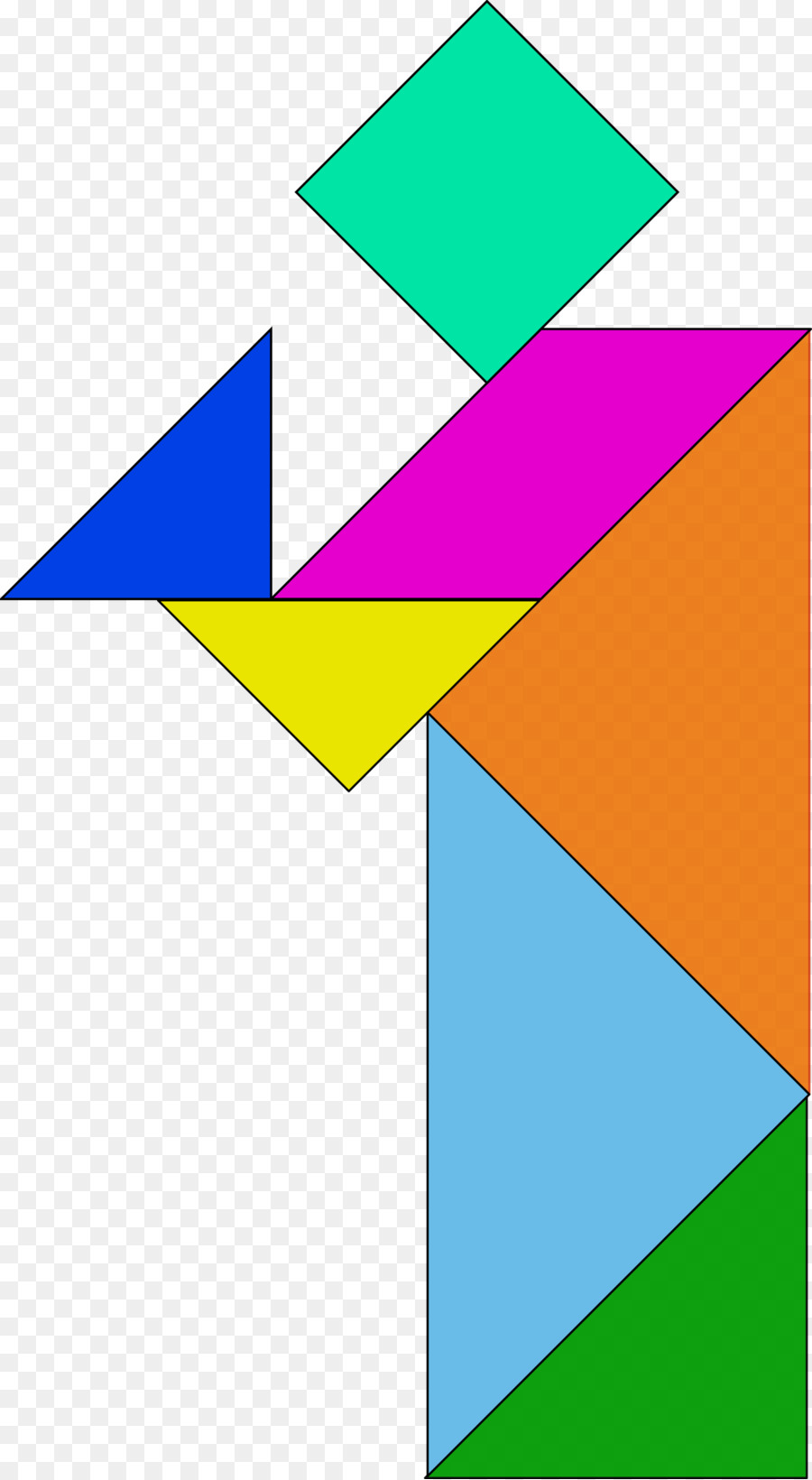 Tangram，Puzzle PNG