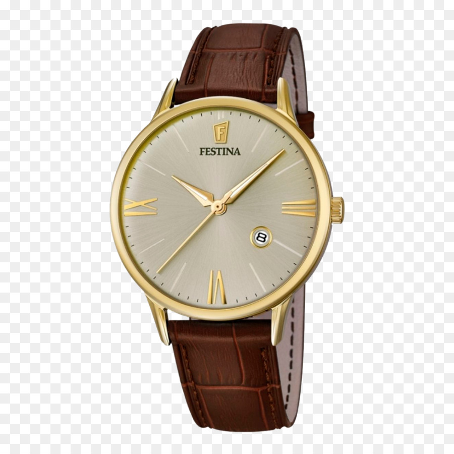 Reloj Elegante，Correa De Cuero PNG