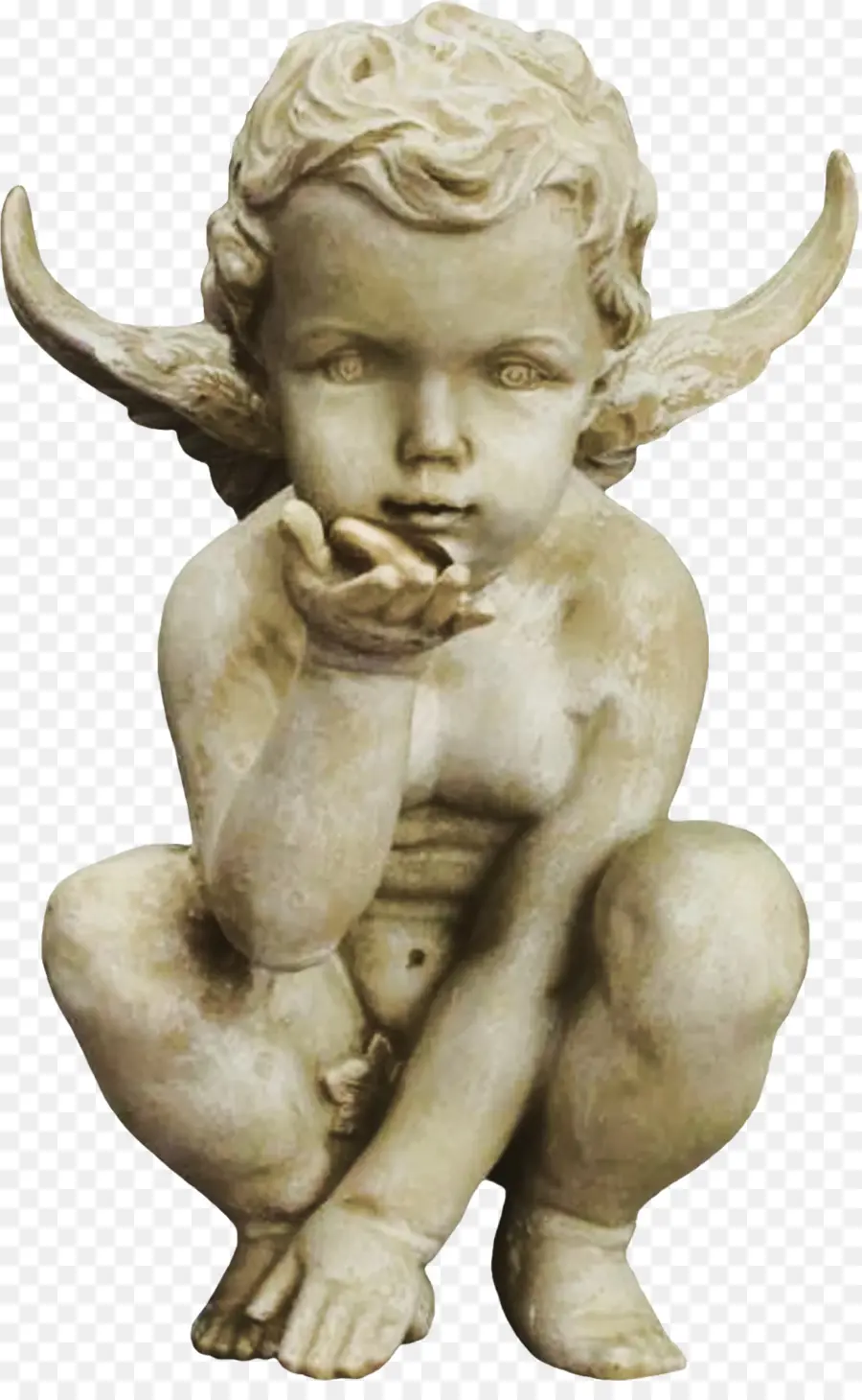 Querubín De Piedra，Ángel PNG