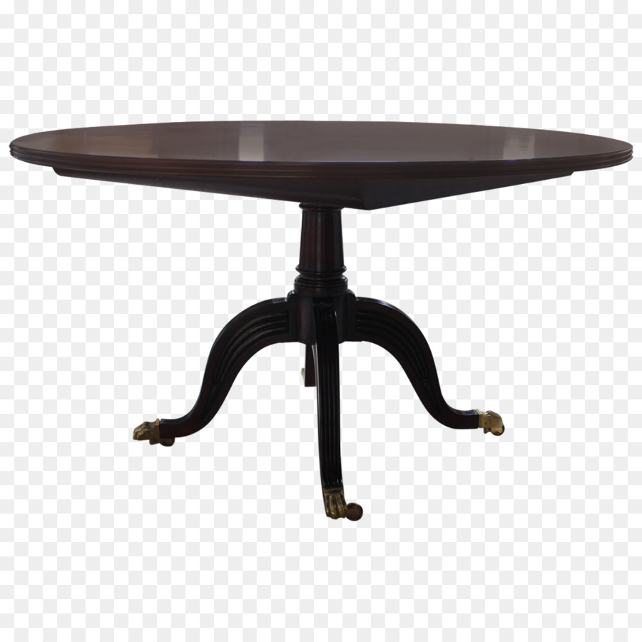 Mesa De Madera，Redondo PNG