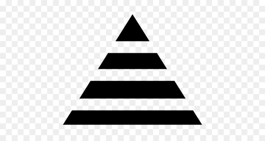 Triángulo，En Blanco Y Negro PNG