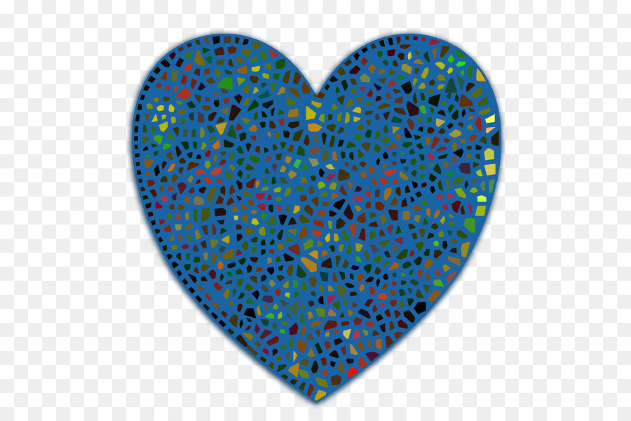 Corazón，Mosaico PNG