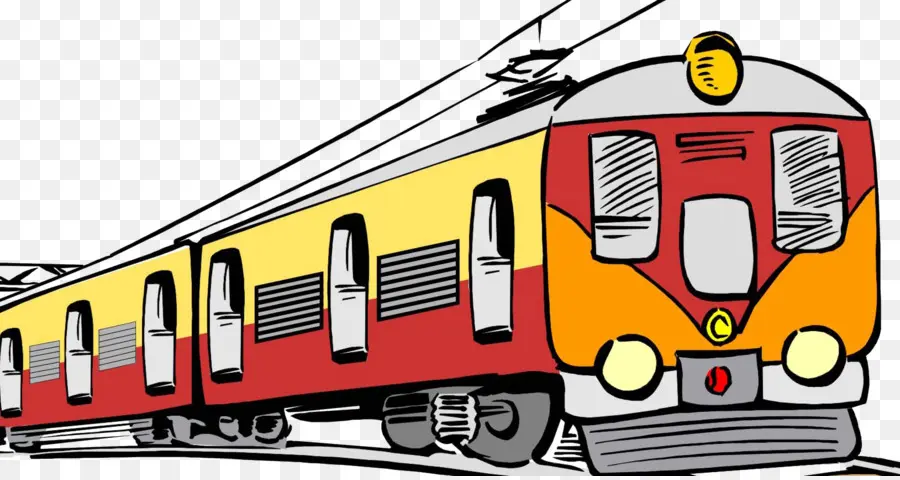 El Transporte Ferroviario，Tren PNG