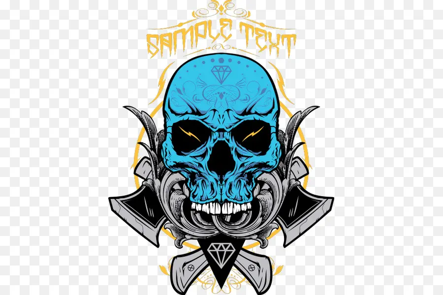 Cráneo，Royaltyfree PNG