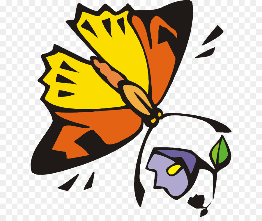 La Mariposa Monarca，Las Mariposas Y Las Polillas PNG