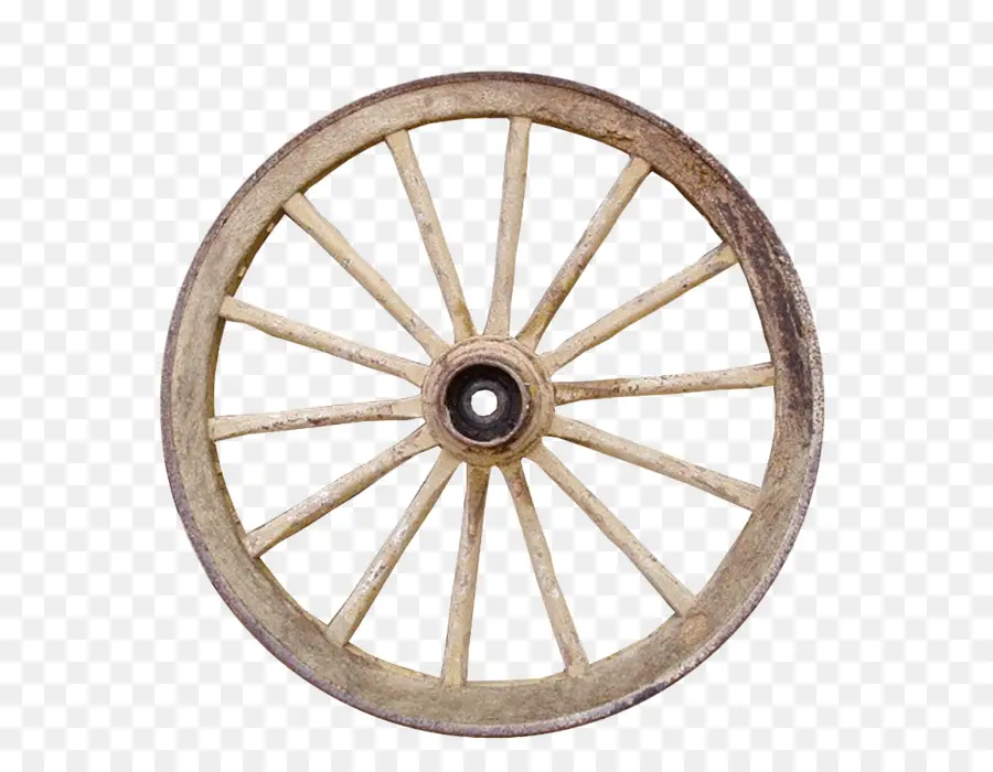 Rueda De Carro De Madera，Antiguo PNG