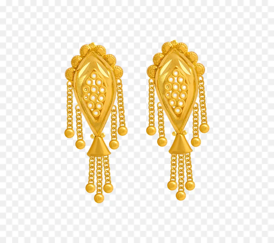 Pendientes De Oro，Accesorios PNG