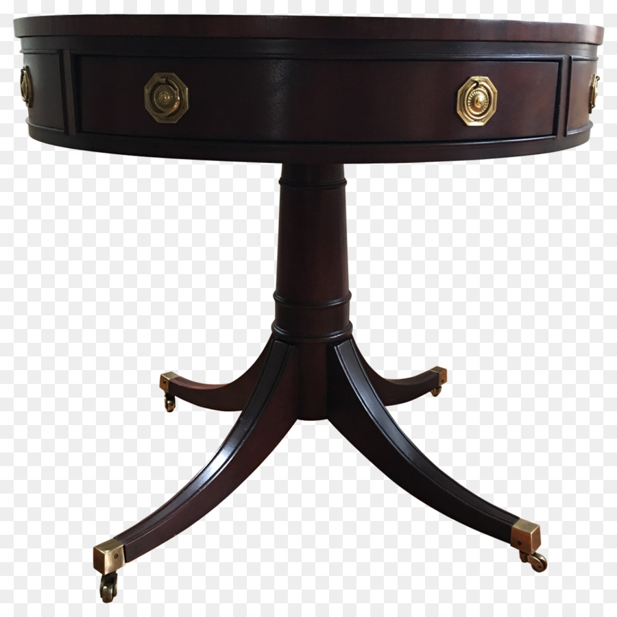 Mesa De Madera，Redondo PNG