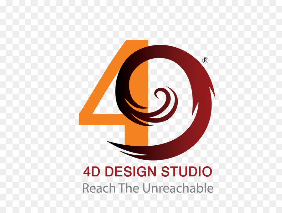 Logotipo Del Estudio De Diseño 4d，Diseño PNG