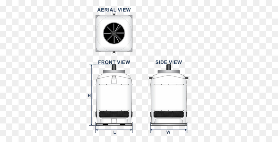 Sistema De Refrigeración Por Evaporación，Torre De Enfriamiento PNG