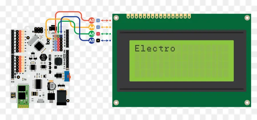 Pantalla Lcd Arduino，Circuito PNG