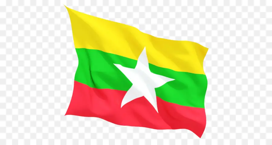 Birmania，Bandera De Myanmar PNG