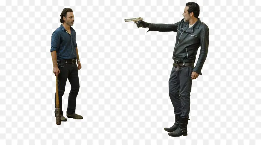 Negan，Rick Grimes PNG