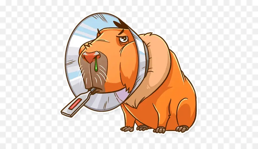 Capybara，Telegrama PNG