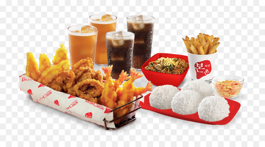 Desayuno Completo，Pollo Bonchon PNG