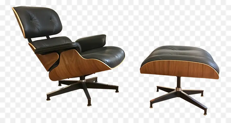 Eames Lounge Chair，Charles Y Ray Eames PNG