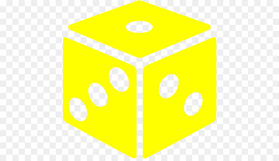 Dados Amarillos，Cubo PNG