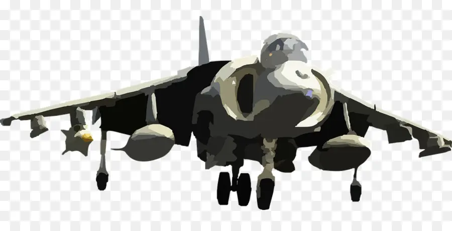 Avión，Harrier Jump Jet PNG
